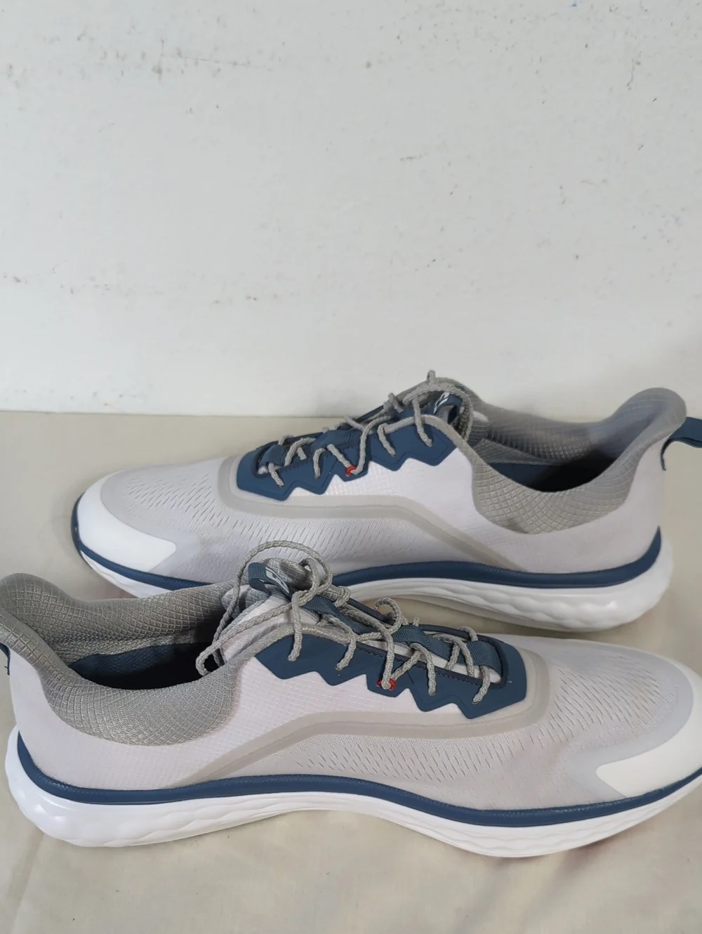 FootJoy Men's White and Blue Golf Ortholite Impressions Size 15M